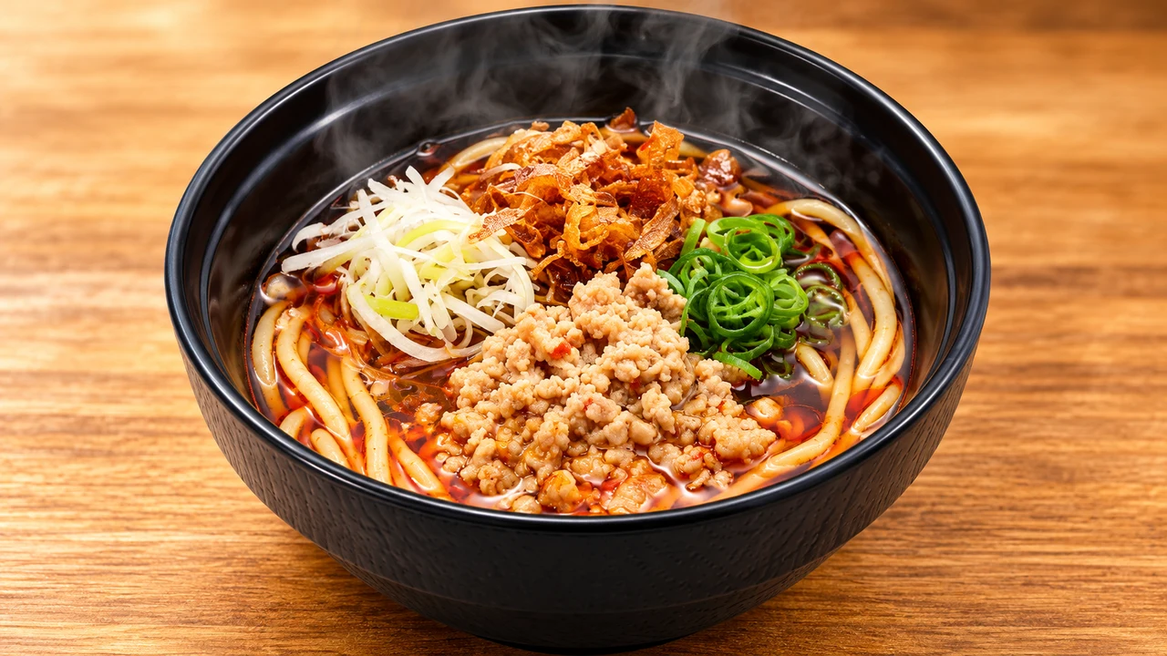スシロー「勝浦タンタンメン企業組合」監修 辛旨 勝浦タンタンメンを販売