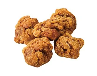 にんにくすぎる黒唐揚げ