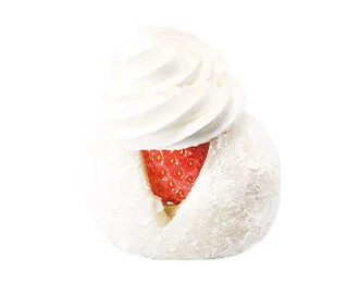 クリームいちご大福