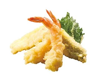 えびと季節の天ぷら盛合せ