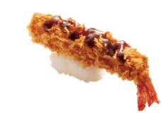 大えびフライ握り (お好みソース)