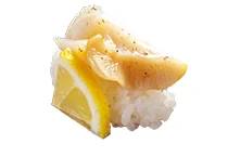 炙り厚切りつぶ貝 塩レモン