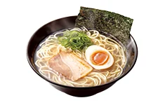 厳選素材の貝節塩ラーメン