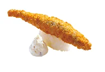 カラフトししゃもフライ握り (タルタルソース)