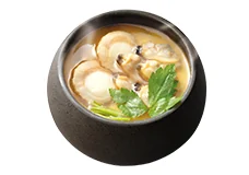 たっぷりあさりと帆立の あんかけ茶碗蒸し