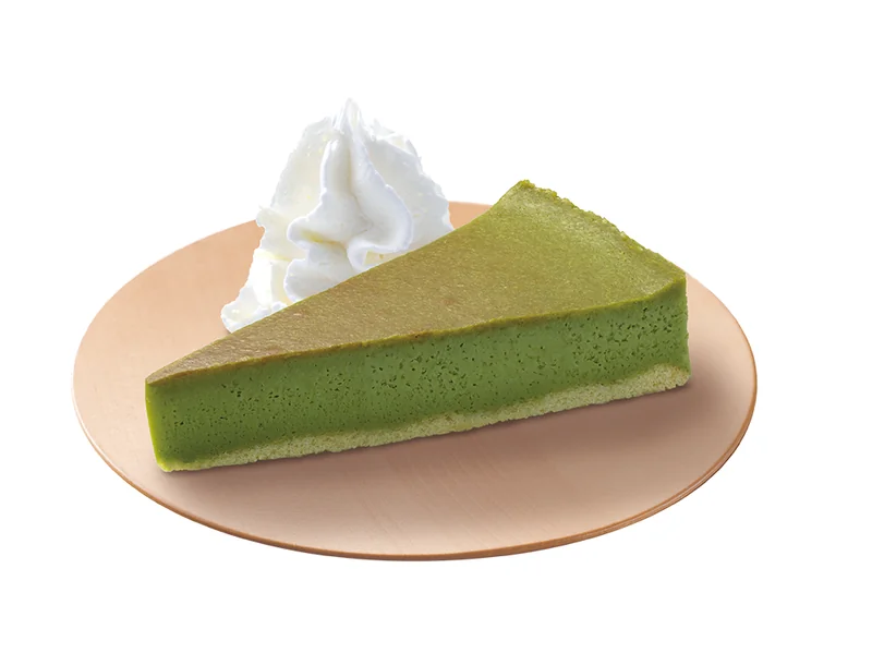 濃厚 抹茶の ベイクドチーズケーキ