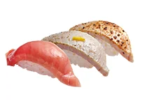 中とろ三種盛り