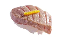 炙り地中海産本鮪頭肉 ゆず塩