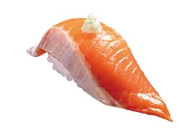 三陸産大切り銀鮭 （山わさびのせ）