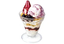 ブルーベリーチーズケーキ風 パルフェ