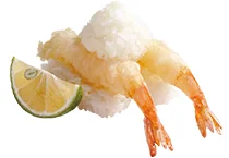 えび天握り かぼすおろし