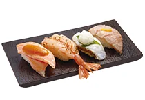 はま寿司の 「極」炙り三昧