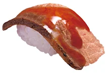 炙り黒毛和牛握り （特製ソース）