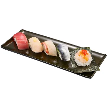 天然魚彩り5種盛り