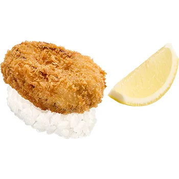 まるごとアワビフライにぎり