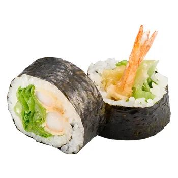 レタス巻(えび天入り)