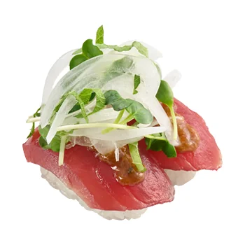 かつお胡麻担々 香味野菜のせ