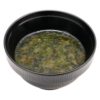 あおさと海苔の味噌汁