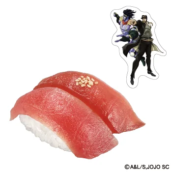 ジョジョの奇妙な冒険コラボ限定ピック付き 厳選まぐろ赤身食べ比べ