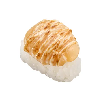 漬け国産ほたて貝柱 マヨ炙り 1貫