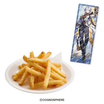 崩壊:スターレイルコラボ限定クリアしおり付き フライドポテト 第1弾