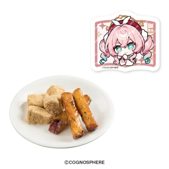 崩壊:スターレイルコラボ限定ステッカー付き わらび餅と大学芋 第1弾