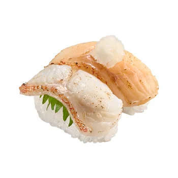 天然キンキの炙り食べ比べ