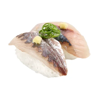 あじとサバの食べ比べ