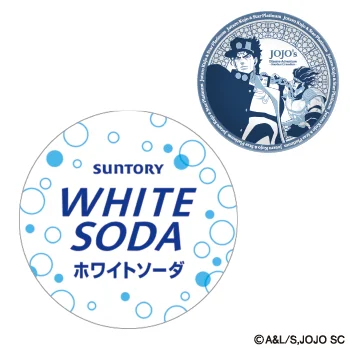 ジョジョの奇妙な冒険コラボ限定プレート付き ホワイトソーダ