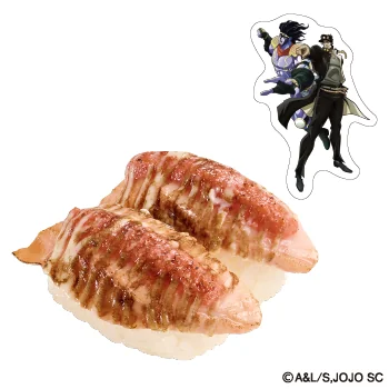 ジョジョの奇妙な冒険コラボ限定ピック付き サーモン明太子マヨ炙り
