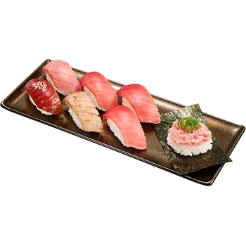 天然インド鮪7貫盛り