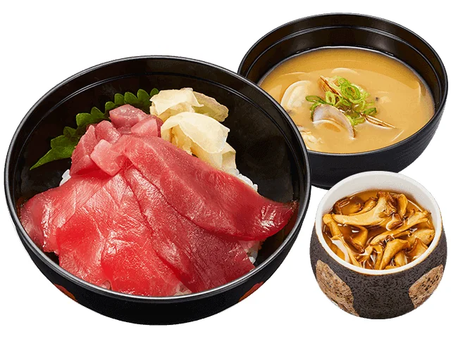 まぐろ２種食べ比べ 鉄火小丼セット