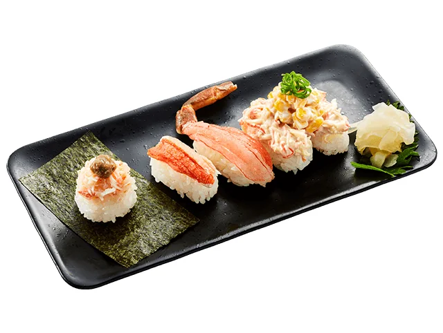 かっぱの 「かに」祭りプレート