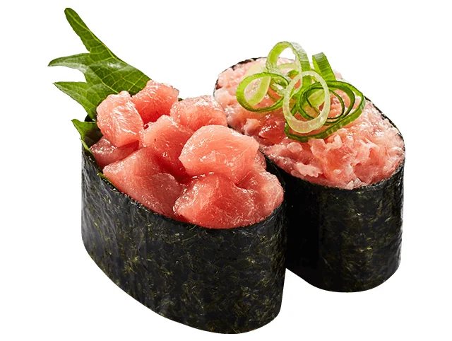 特盛 中とろぶつ& ねぎとろ軍艦