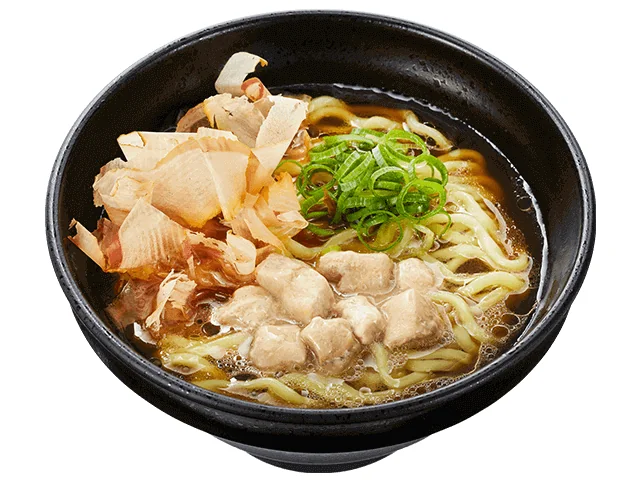 まぐろ出汁の醤油ラーメン ～モチモチ太麺～