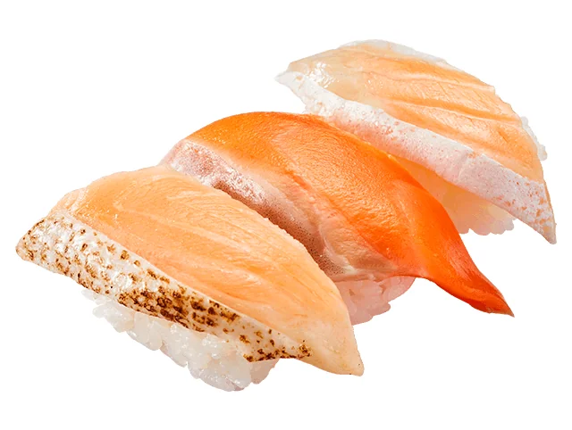 ３種のサーモン食べ比べ