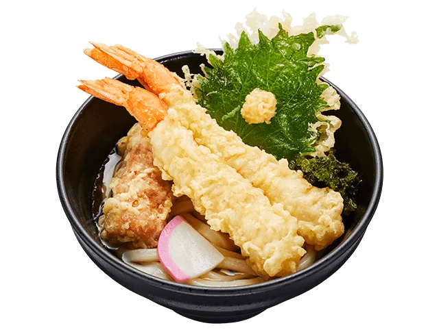 贅沢 大えび天うどん