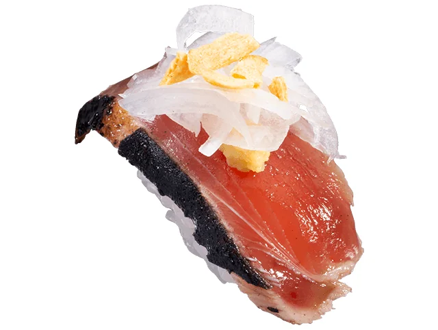 国産炭焼きかつおたたき 香味野菜仕立て