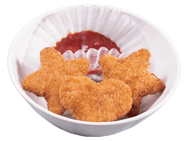 星やハートの チキンナゲット