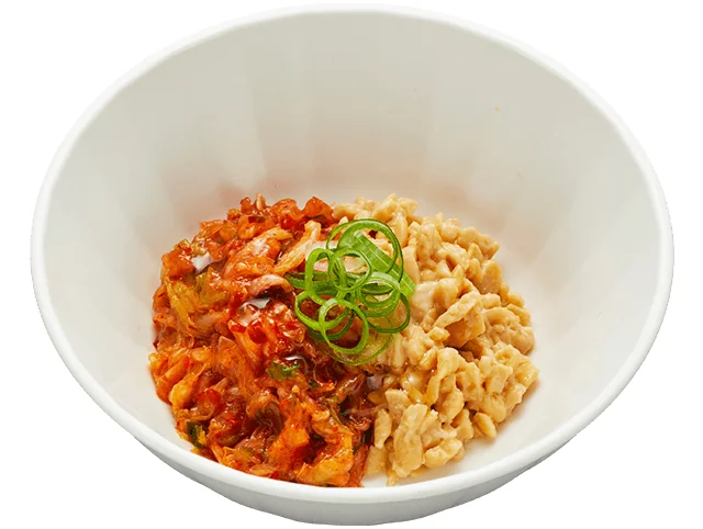 李朝園 刻みキムチ&納豆小鉢
