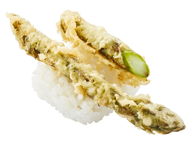 アスパラ天にぎり