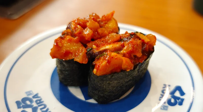 【くら寿司】たこキムチ軍艦が販売終了!